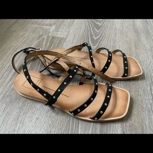 Low Wedged Wrap Sandal